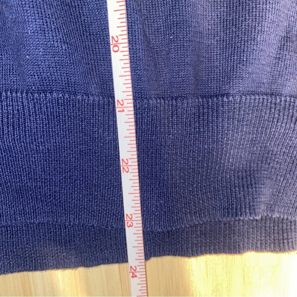 Polo Ralph Lauren Pima Cotton V-Neck Sweater Navy Blue Men’s Extra Large XL
